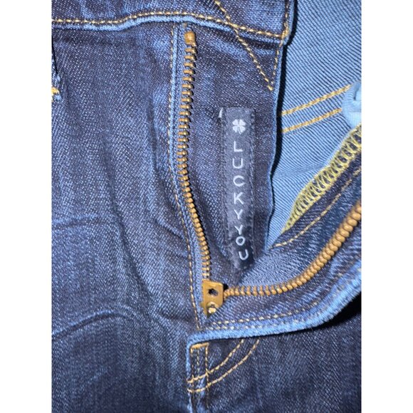 Lucky Brand Mens Dark Wash Straight Leg Jeans Size 30/32 - Picture 5 of 7